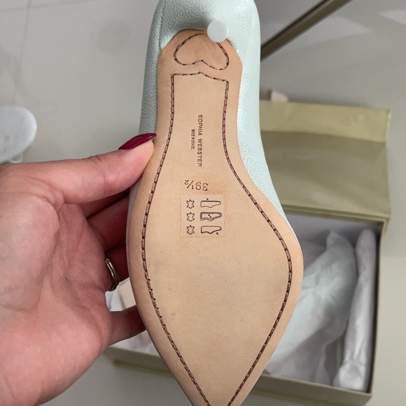 NWT Sophia Webster Lola Gem Mint - Picture 2 of 7